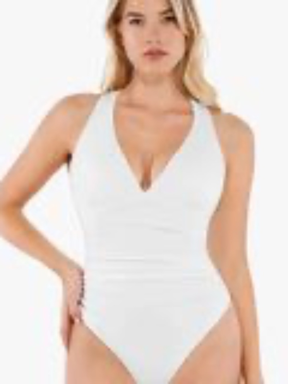 Shapewear Halter Cowl Neck Ruched Tummy Control Bodysuit